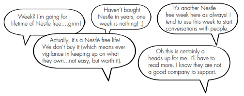 Facebook Nestle